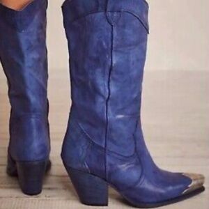Free People Brayden TALL Western Boots size 39